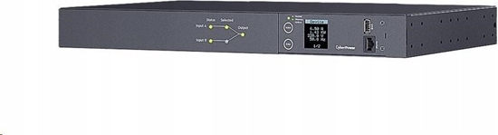 Picture of CyberPower CyberPower Rack ATS Metered, 1U, 16A, (8)C13 (2)C19, IEC-320 C20 (2)