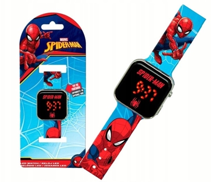 Picture of Cyfrowy Zegarek Led Cyfrowy Dziecicy Dla Dzieci Spiderman Spider-man / Spd4987