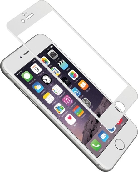 Изображение Cygnett Cygnett 9H Screen Protector with silicone boarder - IPhone 6 - Clear / White