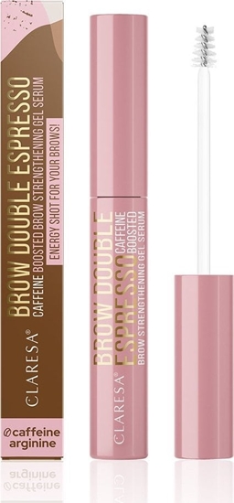 Picture of Claresa CLARESA Wzmacniajce elowe Serum do brwi z kofein Brow Double Espresso  6g