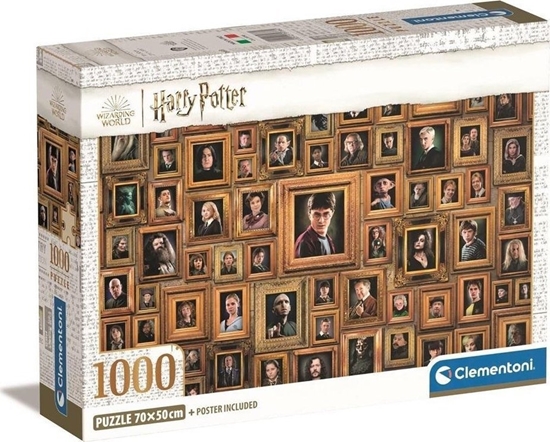 Picture of Clementoni CLE puzzle 1000 Compact Imposs..Harry Potter 39786