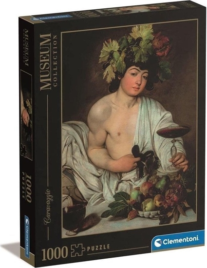 Изображение Clementoni CLE puzzle 1000 Museum Caravaggio Bacchus 39765