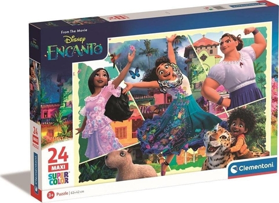 Picture of Clementoni CLE puzzle 24 maxi SuperKolor Disney Encanto 24246