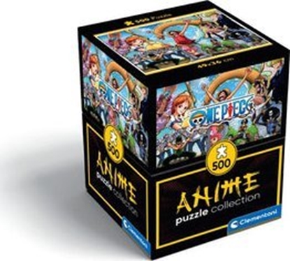 Изображение Clementoni CLE puzzle 500 Cubes Anime One Piece 35136