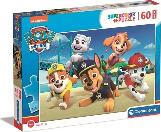Picture of Clementoni CLE puzzle 60 maxi SuperKolor Psi Patrol 26591