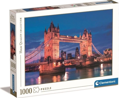 Picture of Clementoni Clementoni Puzzle 1000el Tower Bridge w nocy 39674
