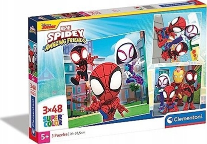 Picture of Clementoni Clementoni Puzzle 3x48el Spidey i jego niesamowici przyjaciele 25294