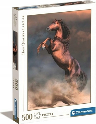 Picture of Clementoni Clementoni Puzzle 500el Dziki czerwony ogier. Wild Red Stallion 35521