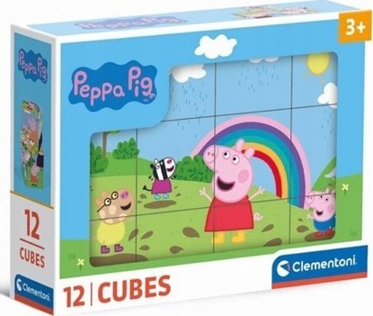 Picture of Clementoni KLOCKI OBROTOWE 12EL PEPPA PIG CLM 41195 WB