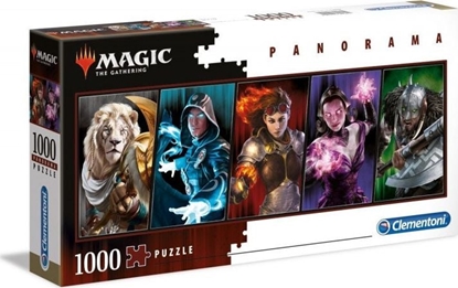 Attēls no Clementoni Puzzle 1000 Panorama Magic The Gathering
