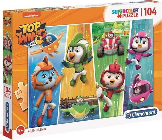 Picture of Clementoni Puzzle 104 elementów Super Kolor Ptasia Akademia