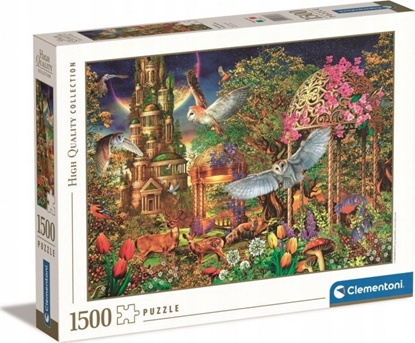 Attēls no Clementoni Puzzle 1500 elementów Woodland Fantasy Garden