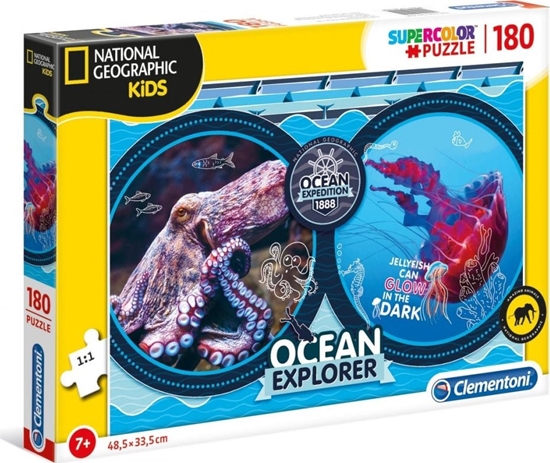 Picture of Clementoni Puzzle 180 elemntów National Geographic Kids Ocean Expeditio