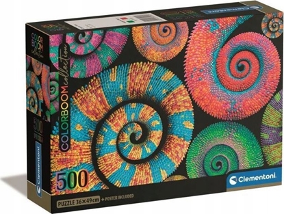 Attēls no Clementoni Puzzle 500 elementów Compact Curly Tails