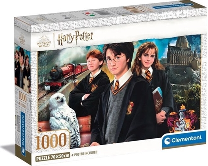 Изображение Clementoni Puzzle Compact Harry Potter 1000 elementów (39862)