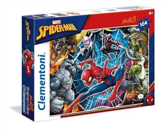 Picture of Clementoni Puzzle, 104 elementy Maxi - Spiderman (GXP-633685)
