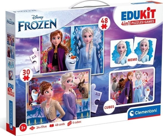 Изображение Clementoni Zestaw gier Edukit Frozen Kraina Lodu