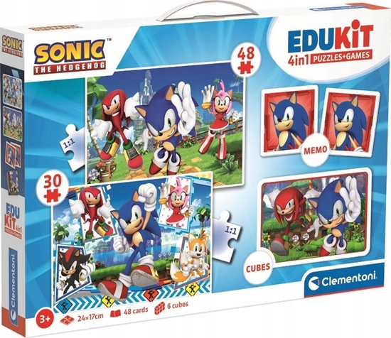 Picture of Clementoni Zestaw gier Edukit Sonic