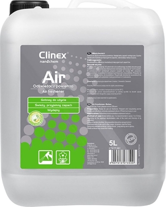 Picture of Clinex Skuteczny odwieacz powietrza rozpylany na powierzchnie CLINEX Air - Nuta Relaksu 5L Skuteczny odwieacz powietrza rozpylany na powierzchnie CLINEX Air - Nuta Relaksu 5L