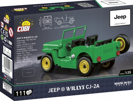 Picture of Cobi Jeep Willys CJ-2A zielony