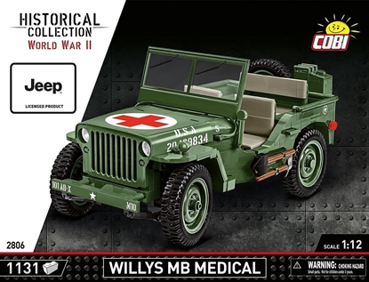 Picture of Cobi Klocki Willys MB Medical