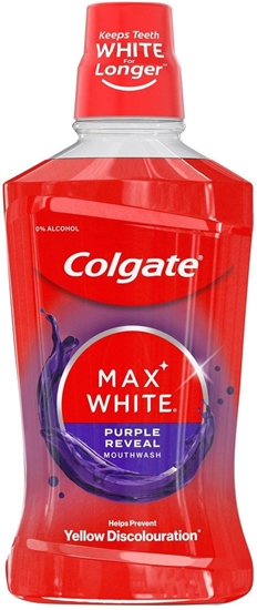 Изображение COLGATE Plax Max White Pyn do pukania jamy ustnej Purple Reveal 500 ml