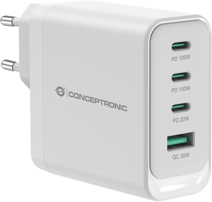 Picture of Conceptronic ALTHEA22W100 4-Port 100W GaN USB PD Charger