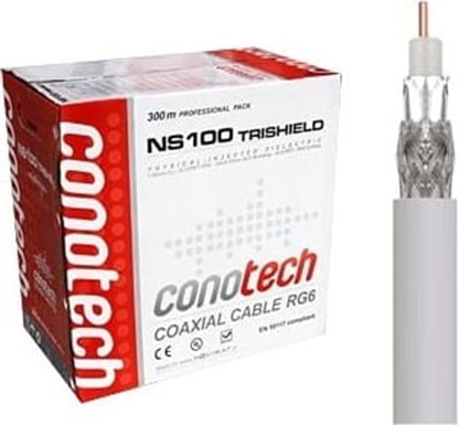 Attēls no Conotech Kabel antenowy CONOTECH NS100 Trishield Pull Box 300m