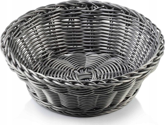 Picture of Cookini Koszyk Okrgy 20xh7cm Poliratan Szary