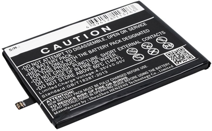 Attēls no CoreParts MOBX-BAT-WKF200SL, Battery, Wiko, Black, Lithium Polymer (LiPo), 3000 mAh, 3.8 V