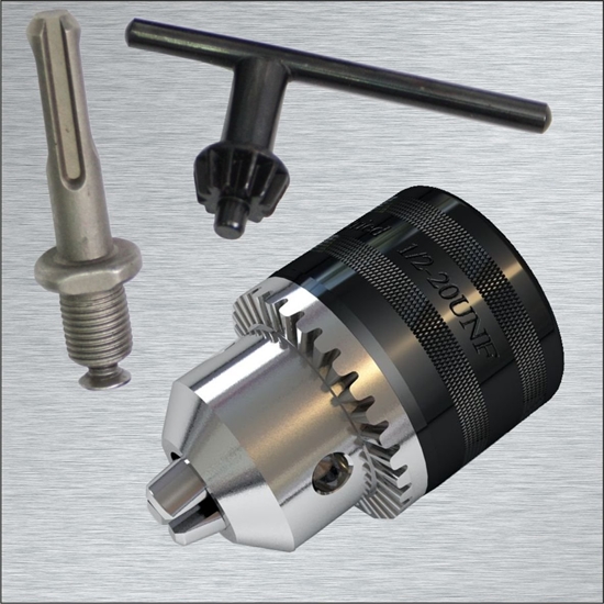 Picture of Corona Uchwyt wiertarski z kluczykiem + adapter SDS 1/2" 1,5-13mm C9209