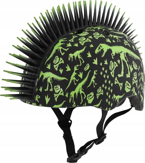 Picture of C-PREME Kask dziecicy juniorski C-PREME T-REX BONEZ MOHAWK black roz. S CHILD FS 5+ (50-54 cm) (NEW)