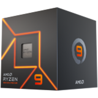 Picture of CPU|AMD|Desktop|Ryzen 9|7900|Raphael AM5|3700 MHz|Cores 12|64MB|Socket SAM5|65 Watts|GPU Radeon|BOX|100-100000590BOX