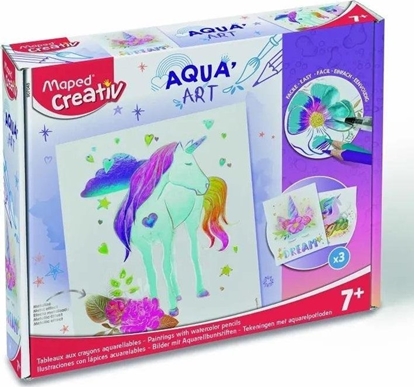 Изображение Creativ Aqua Art Obrazy akwarelowe Jednoroec