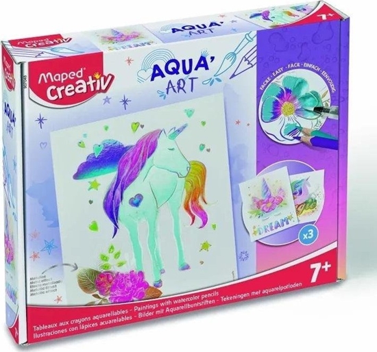 Изображение Creativ Aqua Art Obrazy akwarelowe Jednoroec
