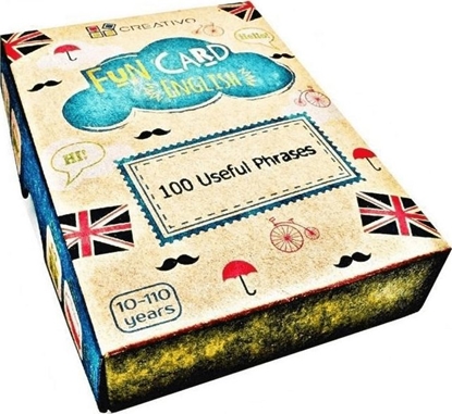 Attēls no Creativo Fun Card English 100 Useful Phrases CREATIVO