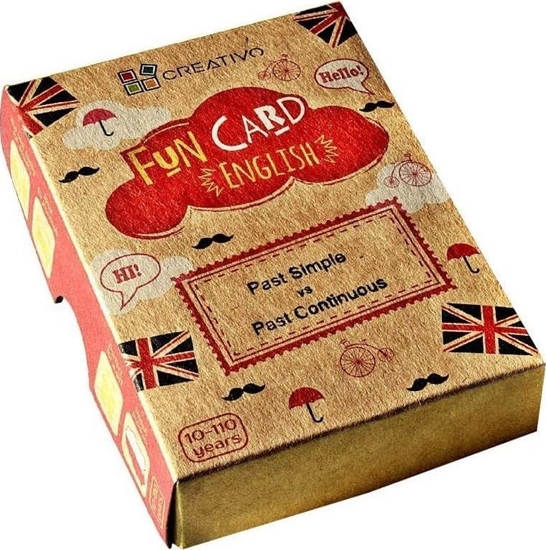 Picture of Creativo Fun Card English Past Simple vs Past Continuous