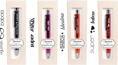 Picture of Cresco Dugopis z nadrukiem dla babci w etui GB mix