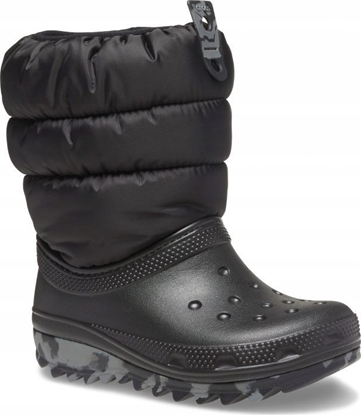 Picture of Crocs Crocs Classic Neo Puff Boot Kids 207684-001 Czarne 28/29