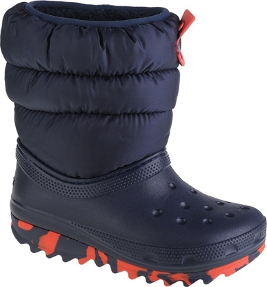 Picture of Crocs Crocs Classic Neo Puff Boot Kids 207684-410 Granatowe 29/30