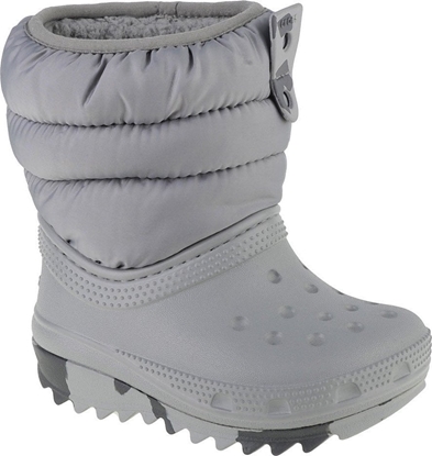 Picture of Crocs Crocs Classic Neo Puff Boot Toddler 207683-007 szary 25/26