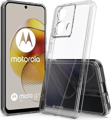 Attēls no Crong Crong Crystal Shield Cover - Etui Motorola Moto G73 (przezroczysty)