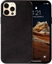 Attēls no Crong Crong Essential Cover Magnetic - Etui ze skóry iPhone 12 Pro Max MagSafe (czarny)