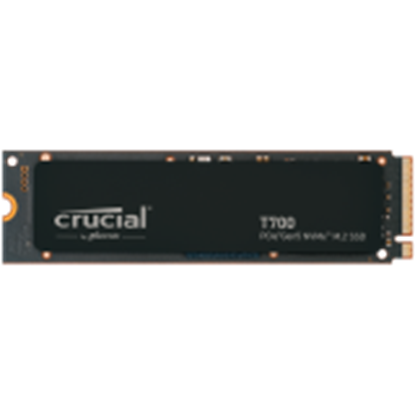 Picture of SSD|CRUCIAL|T700|1TB|M.2|PCIe Gen5|NVMe|TLC|Write speed 9500 MBytes/sec|Read speed 11700 MBytes/sec|TBW 600 TB|CT1000T700SSD3