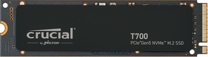 Picture of SSD|CRUCIAL|T700|4TB|M.2|PCIe Gen5|NVMe|TLC|Write speed 11800 MBytes/sec|Read speed 12400 MBytes/sec|TBW 2400 TB|CT4000T700SSD3