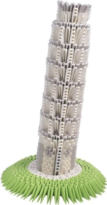 Изображение Cube Creagami Origami 3D Tower of Pisa 1173 Pieces