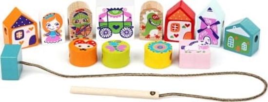 Изображение Cubika Drewniana nawlekanka Ksiniczka 36m+ Cubika