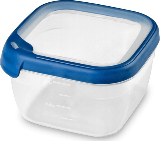 Picture of Curver Pojemnik kwadratowy niebieski Curver 1,2L Grand chef eco line