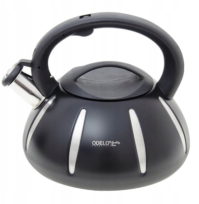 Picture of CZAJNIK NIEELEKTRYCZNY OD 2091 CZARNY INOX 3 L