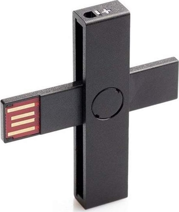Picture of Czytnik +ID Smart Card Reader black BLISTER